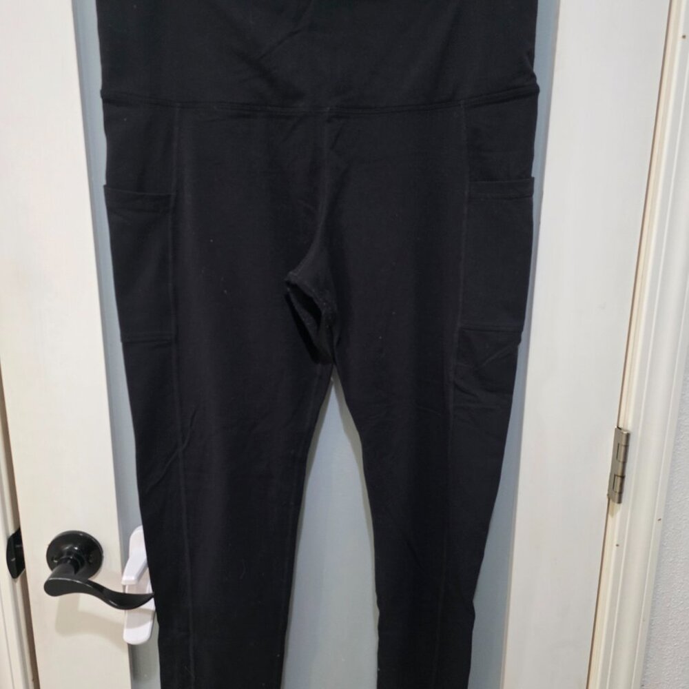 Tuff Athletics Yoga Pants Lot of 3 – Women’s Size XL – Blue, Black, Grey/Black - Picture 7 of 16